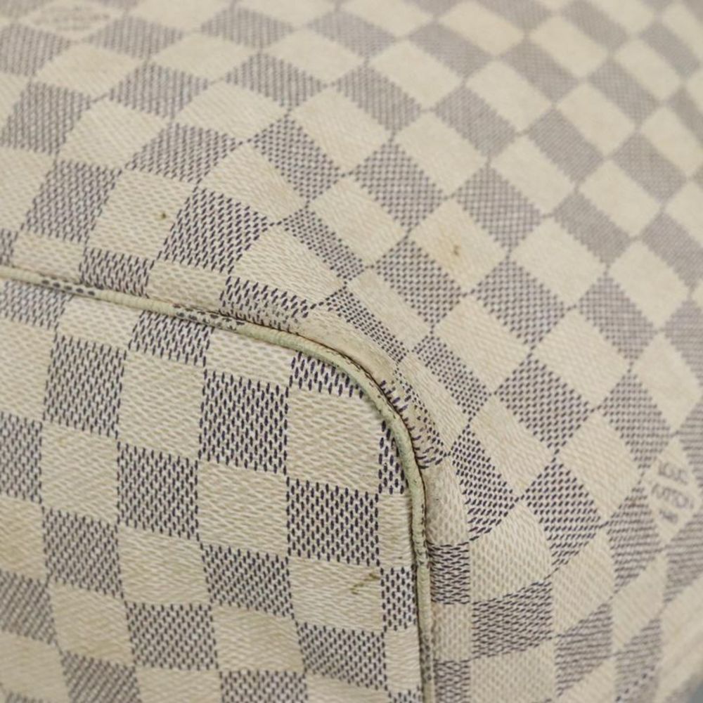 Louis Vuitton Neverfull Gm White Canvas Tote Bag (Pre-Owned) - Picture 6 of 16